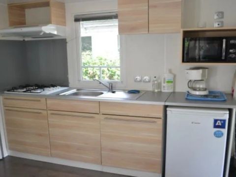 MOBILHOME 6 personnes - Aqua 2 Chambres 4/6 Personnes Terrasse semi-couverte