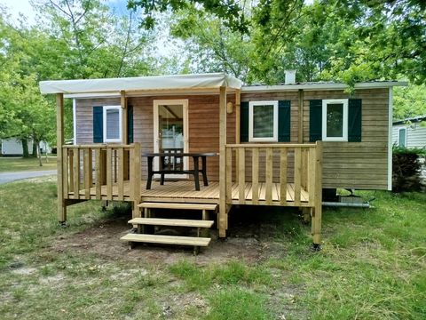 MOBILHOME 5 personnes - Mobil Home Aqua 2 Chambres - 4/5 Personnes - Terrasse semi-couverte