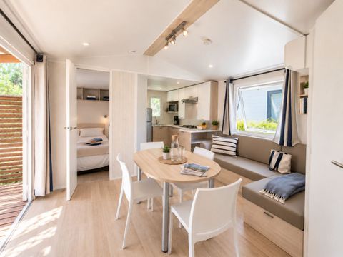 Mobilhome 4 personnes - Cottage Luxe - 2 chambres - Clim