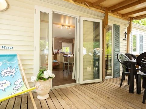 Mobilhome 4 personnes - Cottage Luxe - 2 chambres - Clim