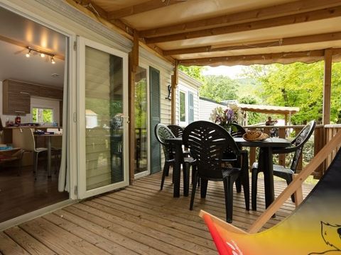 Mobilhome 4 personnes - Cottage Luxe - 2 chambres - Clim