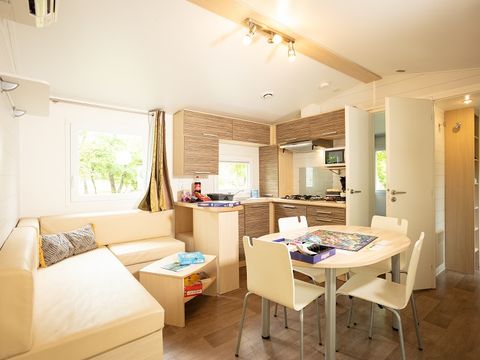 Mobilhome 4 personnes - Cottage Luxe - 2 chambres - Clim