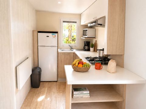 Mobilhome 4 personnes - Cottage Luxe - 2 chambres - Clim