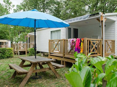 Mobilhome 4 personnes - Cottage Luxe - 2 chambres - Clim