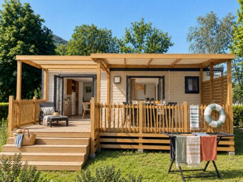 Mobilhome 4 personnes - Cottage Prestige - 2 chambres