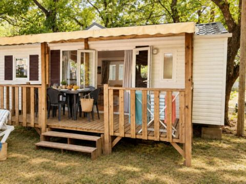 Mobilhome 4 personnes - Cottage Luxe - 2 chambres - Samedi/samedi