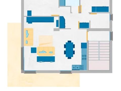 APPARTEMENT 6 personnes - TRILOCALE SUPERIOR / 3 pièces superior 65 m² (rez du jardin ou 1er étage)