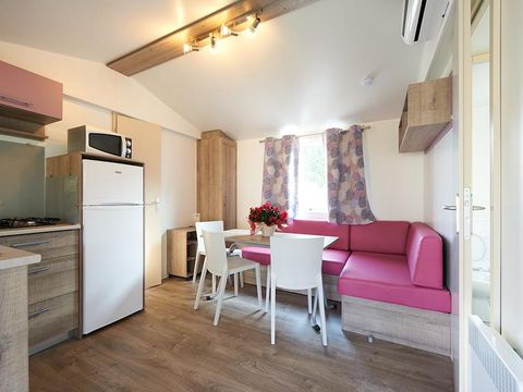 Mobilhome 5 personnes - 'Suite Delux' 32m²