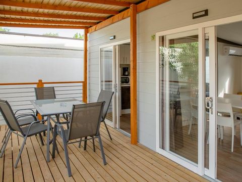 Mobilhome 5 personnes - 'Green Suite' 32m²