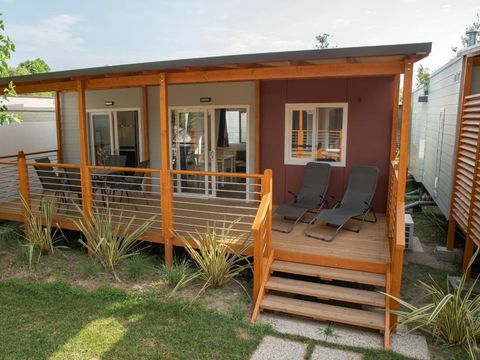 Mobilhome 5 personnes - 'Green Suite' 32m²