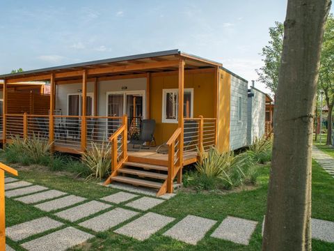 Mobilhome 5 personnes - 'Green Suite' 32m²