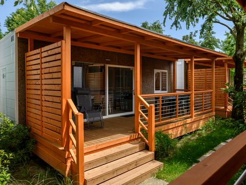Mobilhome 4 personnes - 'Ecolux' 31m²