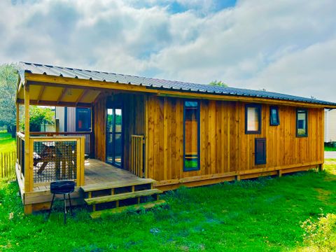 LODGE 5 personnes - ECO LODGE 2 chambres 5 personnes 1 lit double / 2 lits simples / 1 lit pont