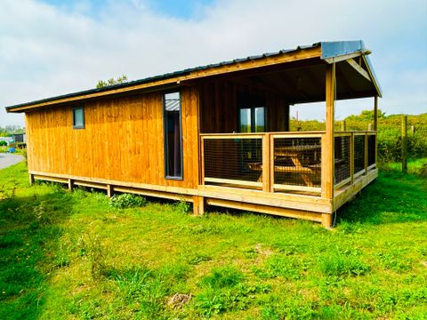 LODGE 5 personnes - ECO LODGE 2 chambres 5 personnes 1 lit double / 2 lits simples / 1 lit pont