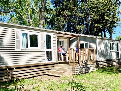 MOBILHOME 4 personnes - MALIN 20m² - 2 chambres - climatisation - terrasse -
