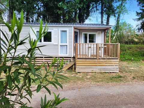 MOBILHOME 4 personnes - MALIN 20m² - 2 chambres - climatisation - terrasse -