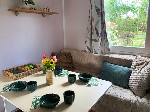 MOBILHOME 4 personnes - MALIN 20m² - 2 chambres - climatisation - terrasse -