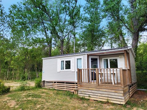 MOBILHOME 4 personnes - MALIN 20m² - 2 chambres - climatisation - terrasse -