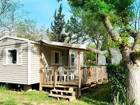 MOBILHOME 4 personnes - WELCOME 27m² - 2 chambres - TV - climatisation - terrasse -
