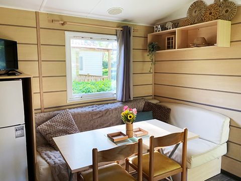 MOBILHOME 4 personnes - WELCOME 27m² - 2 chambres - TV - climatisation - terrasse -