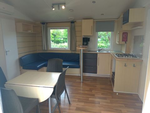 MOBILHOME 6 personnes - WELCOME 32m² - 3 chambres - TV - climatisation - terrasse -