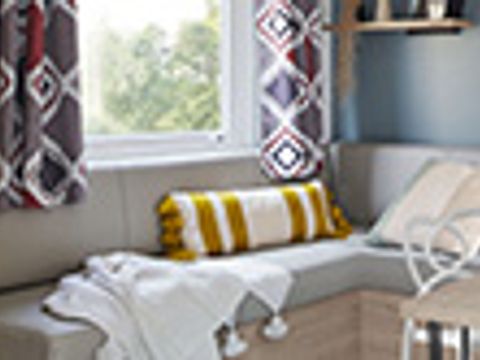 MOBILHOME 4 personnes - PREMIUM 30m² - 2 chambres - TV - lave-vaisselle - climatisation - terrasse