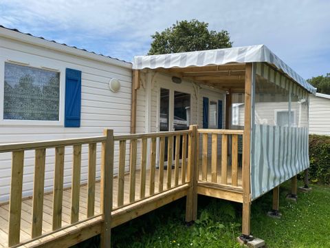 MOBILHOME 4 personnes - adapté PMR - 2CH 1SDB - TV