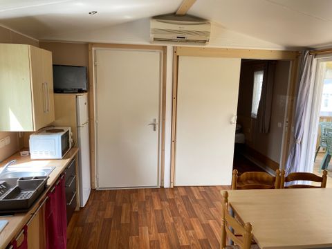 MOBILHOME 4 personnes - adapté PMR - 2CH 1SDB - TV