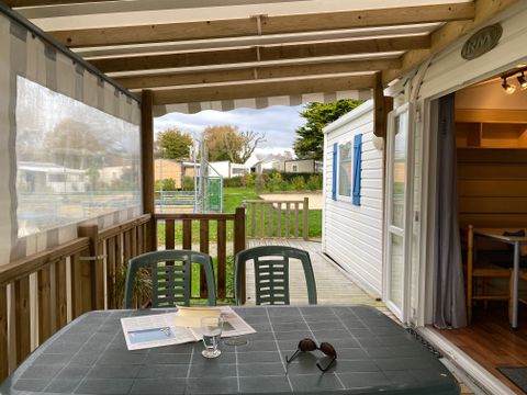 MOBILHOME 4 personnes - Mobilhome adapté personne à mobilité réduite- 2CH 1SDB-TV