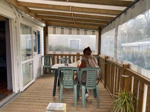 MOBILHOME 4 personnes - Mobilhome adapté personne à mobilité réduite- 2CH 1SDB-TV