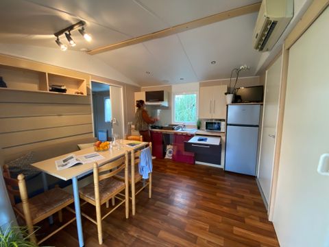 MOBILHOME 4 personnes - Mobilhome adapté personne à mobilité réduite- 2CH 1SDB-TV