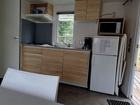 MOBILHOME 4 personnes - MH B 4 P avec sanitaire