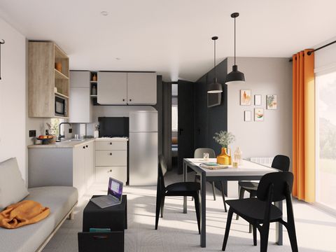 MOBILHOME 8 personnes - 4 chambres PREMIUM+ Climatisé