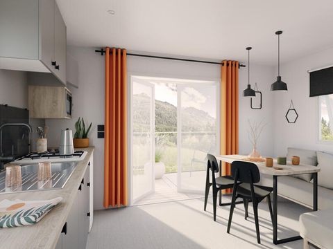 MOBILHOME 4 personnes - Mobil Home 4 places 2 chambres Loggia + CLIM