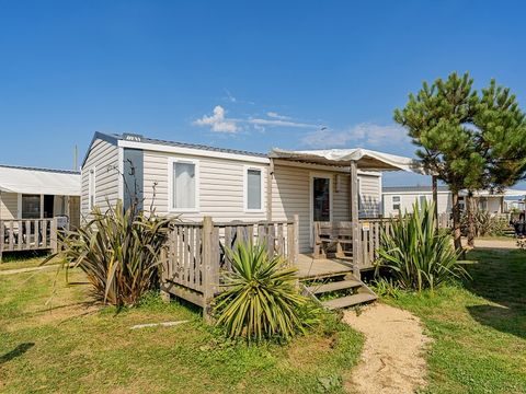 MOBILHOME 6 personnes - Comfort | 3 Ch. | 6 Pers. | Terrasse surélevée | Clim.