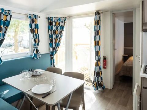 MOBILHOME 6 personnes - Comfort XL | 3 Ch. | 6 Pers. | Terrasse surélevée | Clim.