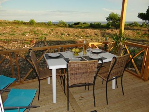 MOBILHOME 4 personnes - OPHEA vue mer climatisé