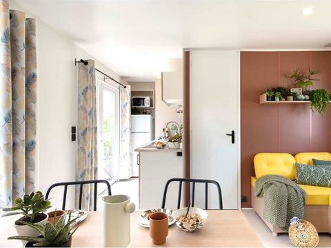 MOBILHOME 4 personnes - RIVIERA  climatisé - 4 personnes