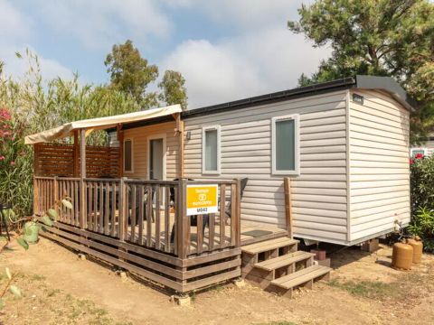 MOBILHOME 4 personnes - Mobil-home | Premium | 2 Ch. | 4 Pers. | Terrasse Lounge | 1 SDB | Clim.