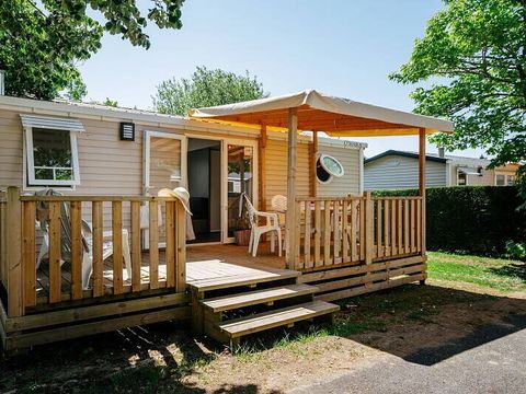 MOBILHOME 4 personnes - Mobil-home | Comfort | 2 Ch. | 4 Pers. | Terrasse surélevée | Clim.