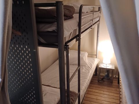 Tente en toile et en bois 5 personnes - Lodge NOUVEAUTE 2025 2 chambres