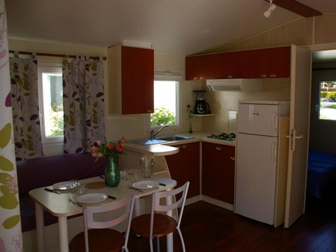 MOBILHOME 4 personnes - MH2 DURAS, avec sanitaires