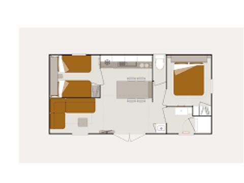 MOBILHOME 4 personnes - Pomerol