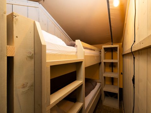 Tente en toile et en bois 4 personnes - SAFARI PREMIUM