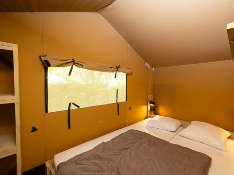 Tente en toile et en bois 4 personnes - SAFARI PREMIUM