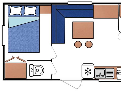 MOBILHOME 4 personnes - Mobilhome 4 personnes