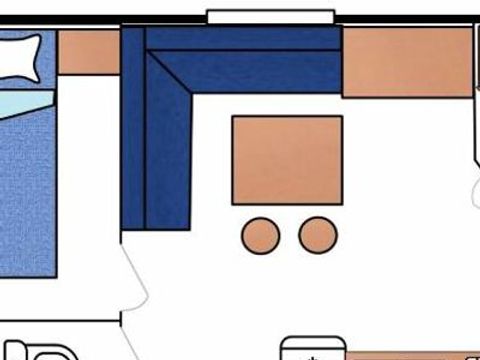 MOBILHOME 4 personnes - 2 chambres