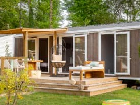 MOBILHOME 4 personnes - Cottage Cheverny 4p 2ch 2SdB Premium