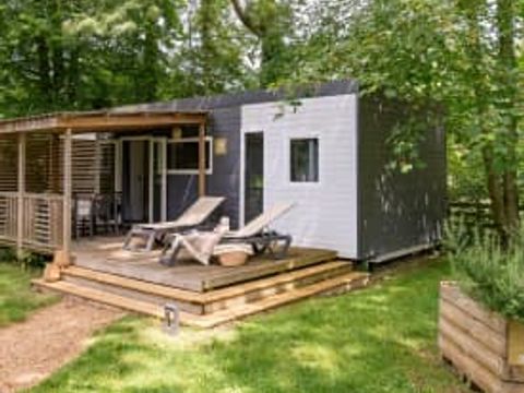 MOBILHOME 5 personnes - Cottage Newton 5p 2ch 2SdB Clim Premium