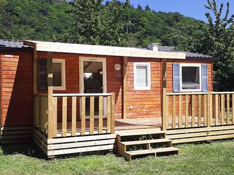 MOBILHOME 6 personnes - Comfort | 3 Ch. | 6 Pers. | Terrasse surélevée | TV